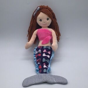 The Preppy Pelican Mermaid Doll Plush and 18"